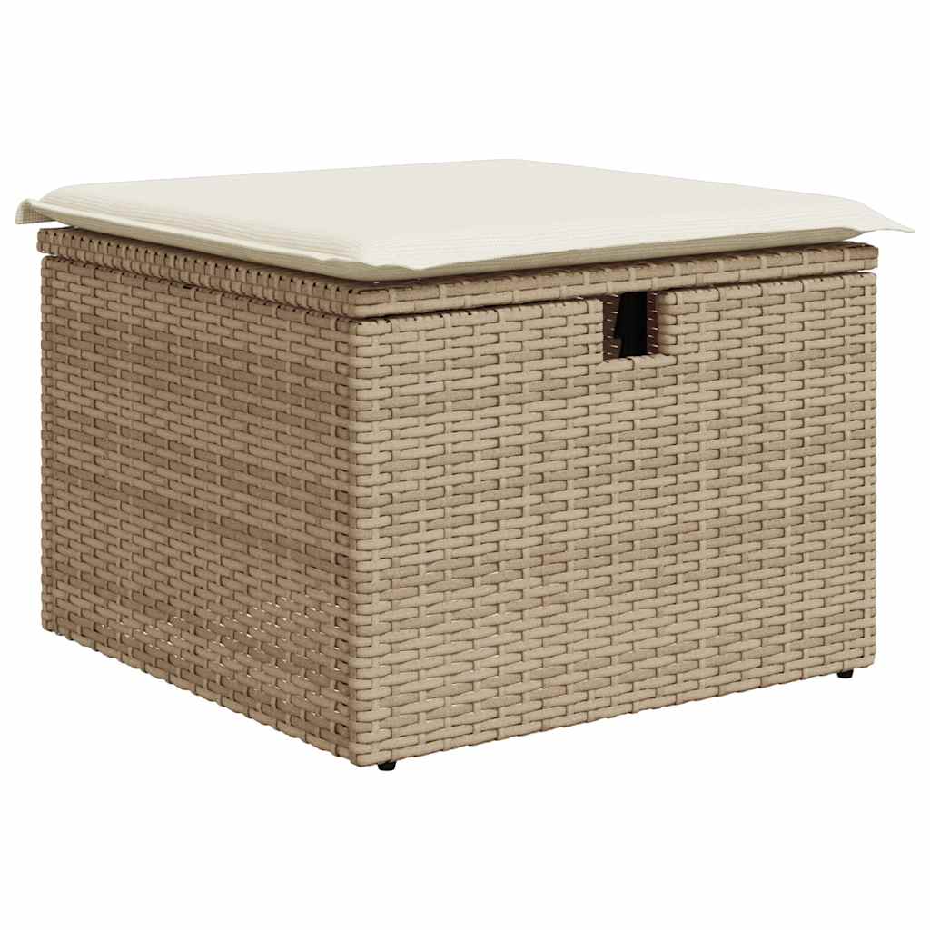 Sofasæt Til Haven 6 Dele Med Hynder Polyrattan - Billede 5