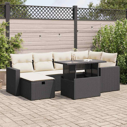 Sofasæt Til Haven 7 Dele Med Hynder Polyrattan - Variant 3327816
