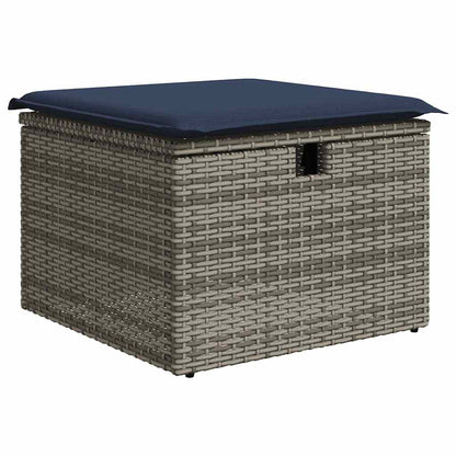 Sofasæt til Haven 8 Dele med Hynder Polyrattan Akacietræ - billede 6