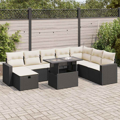 Sofasæt Til Haven 9 Dele Med Hynder Polyrattan - Variant 3327836