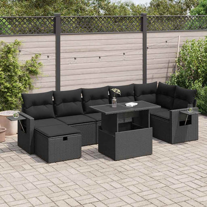 Sofasæt Til Haven 8 Dele Med Hynder Polyrattan - Variant 3327865