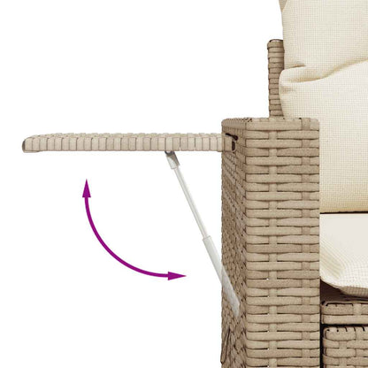 Sofasæt Til Haven 8 Dele Med Hynder Polyrattan - Billede 13