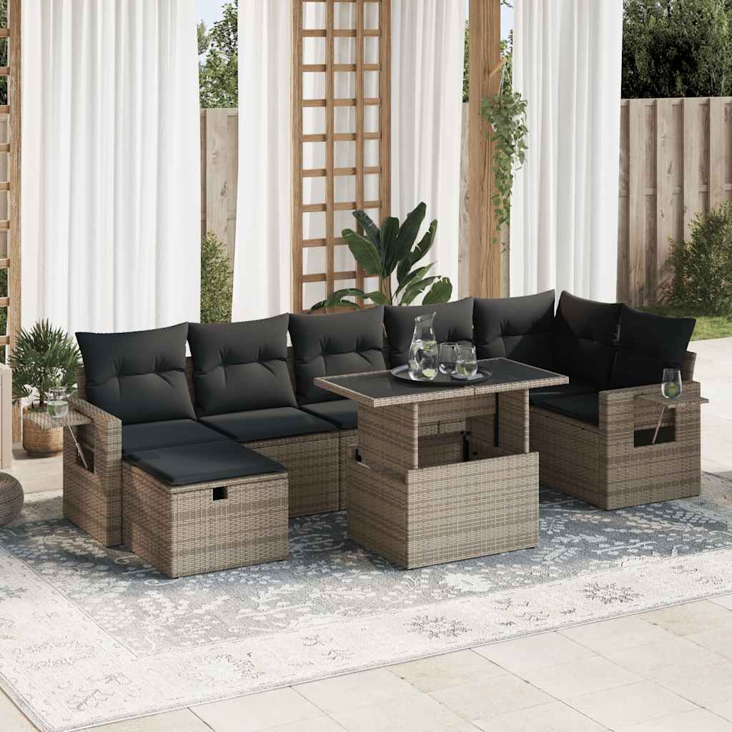 Sofasæt Til Haven 8 Dele Med Hynder Polyrattan - Variant 3327870