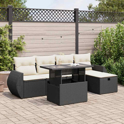 Sofasæt Til Haven 6 Dele Med Hynder Polyrattan - Variant 3327886