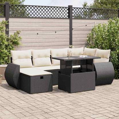 Sofasæt Til Haven 7 Dele Med Hynder Polyrattan - Variant 3327896