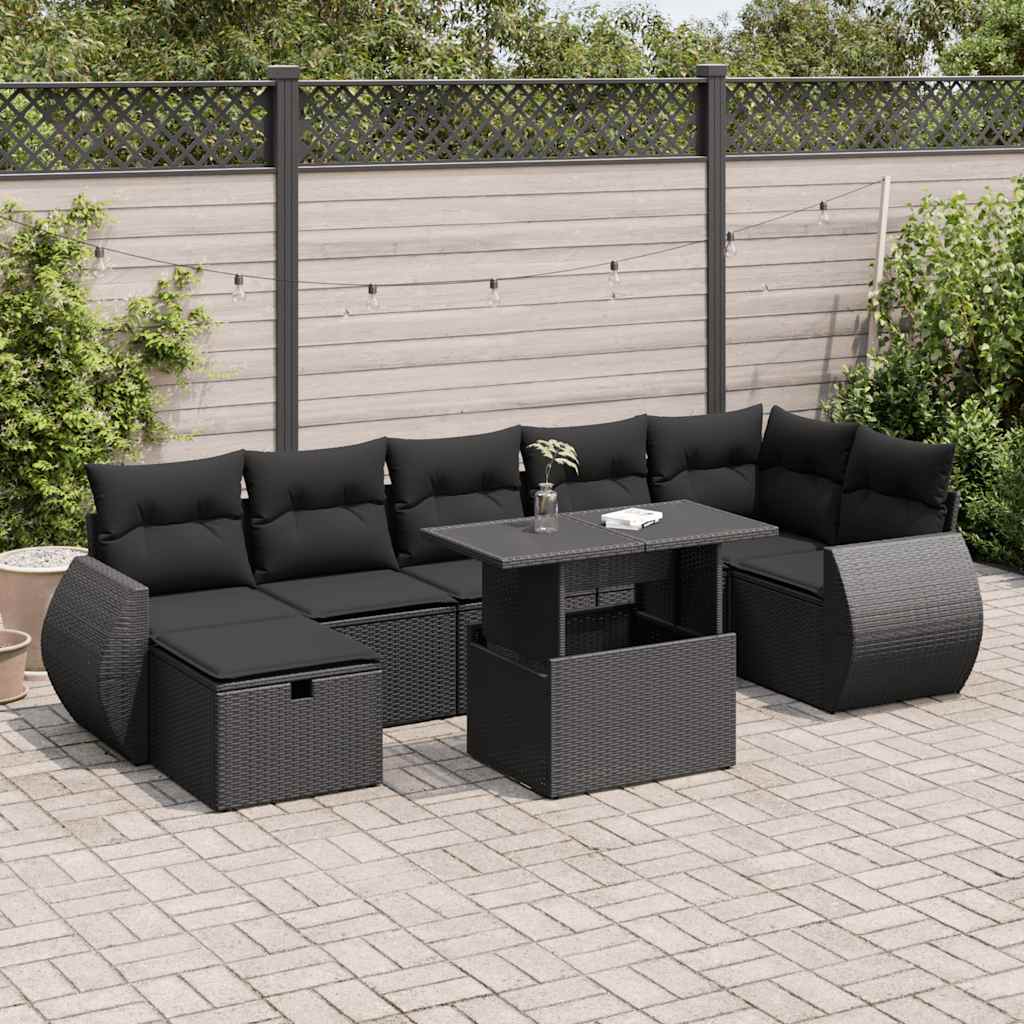 Sofasæt Til Haven 8 Dele Med Hynder Polyrattan - Variant 3327905