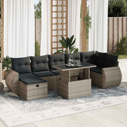 Sofasæt Til Haven 8 Dele Med Hynder Polyrattan - Variant 3327910