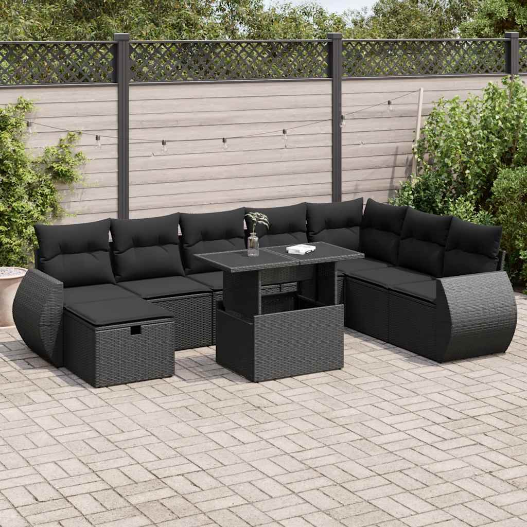 Sofasæt Til Haven 9 Dele Med Hynder Polyrattan - Variant 3327915