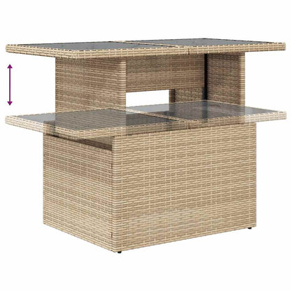 Sofasæt Til Haven 9 Dele Med Hynder Polyrattan - Billede 12