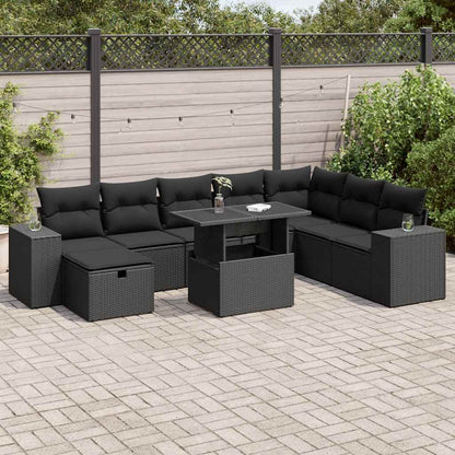 Sofasæt Til Haven 9 Dele Med Hynder Polyrattan - Variant 3327955