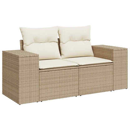 Sofasæt Til Haven 9 Dele Med Hynder Polyrattan - Billede 5