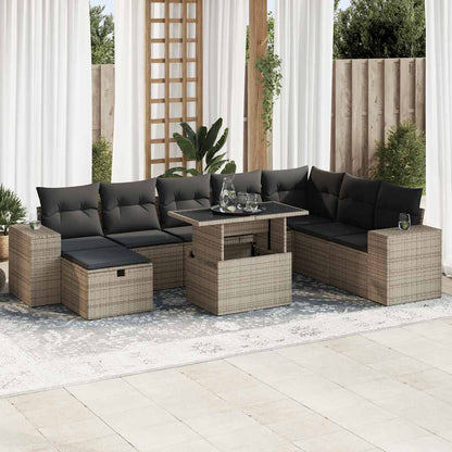 Sofasæt Til Haven 9 Dele Med Hynder Polyrattan - Variant 3327960