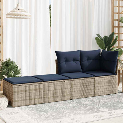 Sofasæt til Haven 2 Dele med Hynder Polyrattan Akacietræ - billede 3