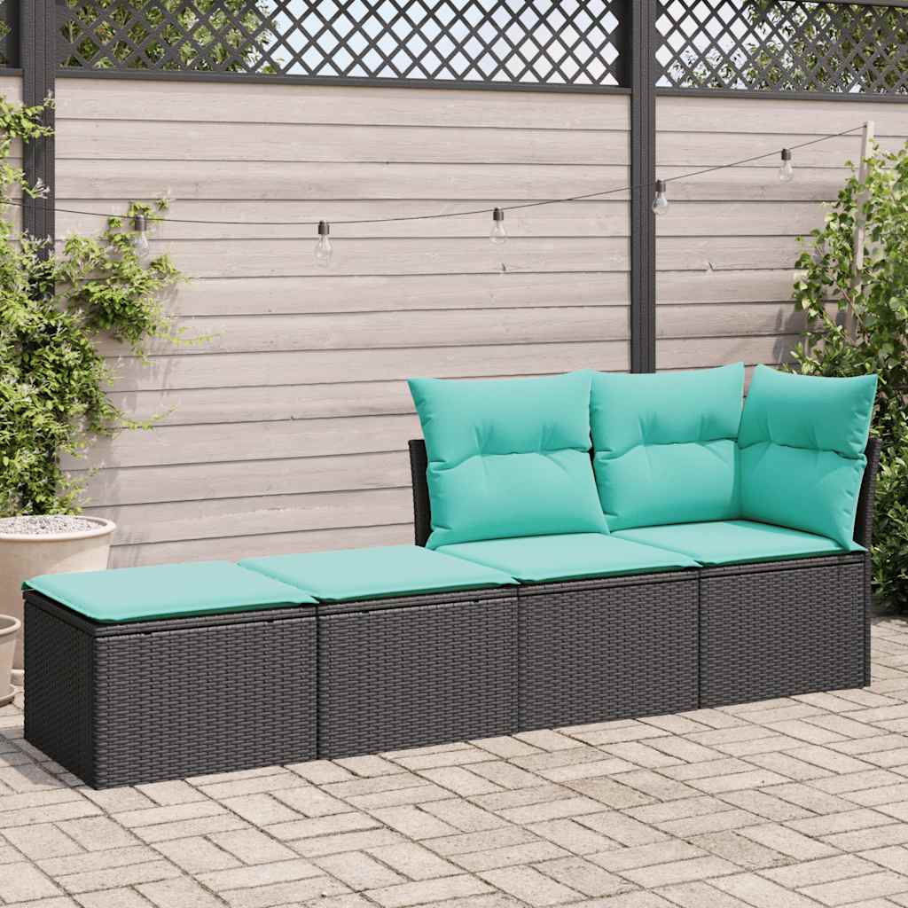 Sofasæt Til Haven 2 Dele Med Hynder Polyrattan Akacietræ