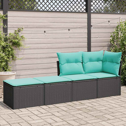 Sofasæt Til Haven 2 Dele Med Hynder Polyrattan Akacietræ
