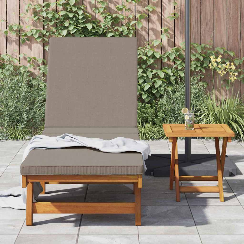 Solstol 199 X 63 X 85 Cm Massivt Akacietræ - Billede 3