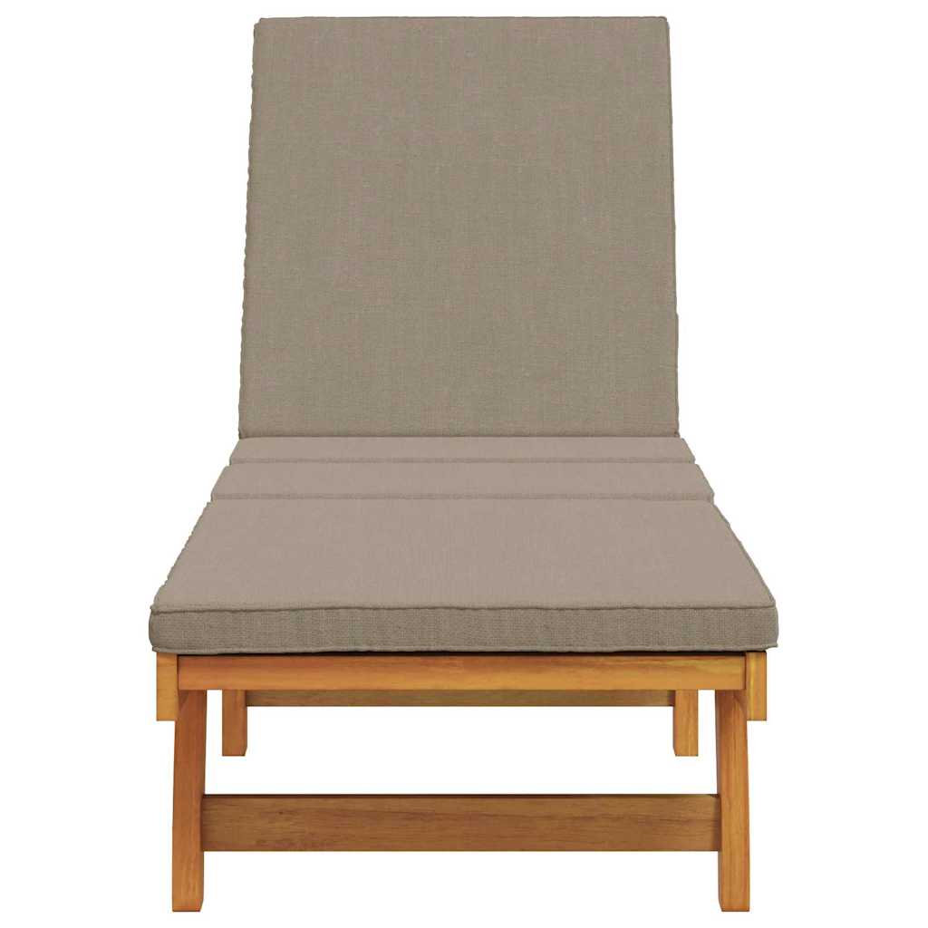 Solstol 199 X 63 X 85 Cm Massivt Akacietræ - Billede 4