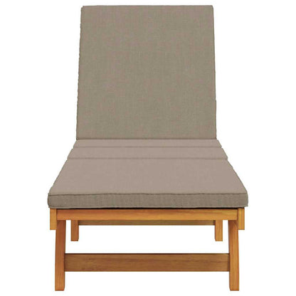Solstol 199 X 63 X 85 Cm Massivt Akacietræ - Billede 4