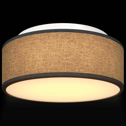 Loftlampe Sort 30 X 13,5 Cm Stof - Billede 11