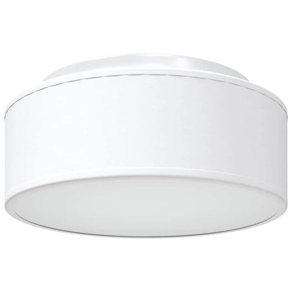 Loftlampe Hvid 30 X 13,5 Cm Stof - Billede 2