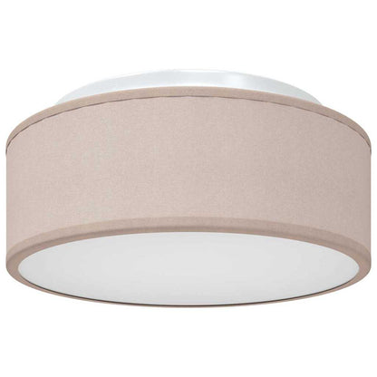 Loftlampe Gråbrun 30 X 13,5 Cm Stof - Billede 2