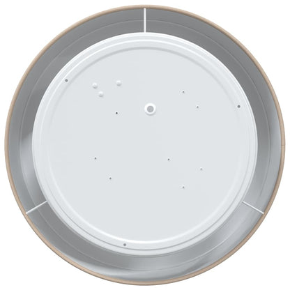 Loftlampe Gråbrun 30 X 13,5 Cm Stof - Billede 6