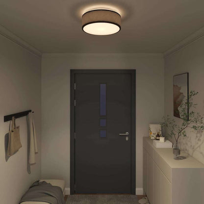 Loftlampe Sort 38 X 13,5 Cm Stof - Billede 3