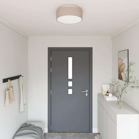 Loftlampe Gråbrun 38 X 13,5 Cm Stof - Hovedbillede