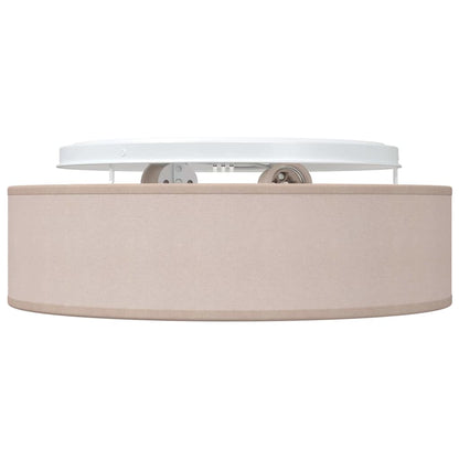 Loftlampe Gråbrun 38 X 13,5 Cm Stof - Billede 5
