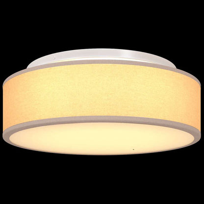 Loftlampe Gråbrun 38 X 13,5 Cm Stof - Billede 11