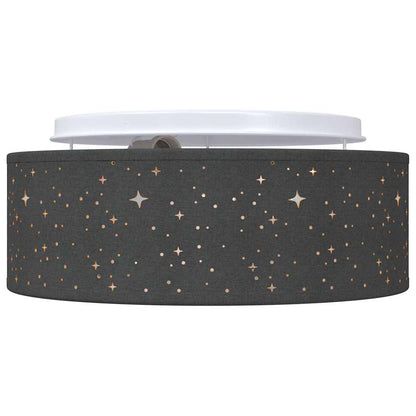 Loftlampe Sort 30 X 13,5 Cm Stof - Billede 5