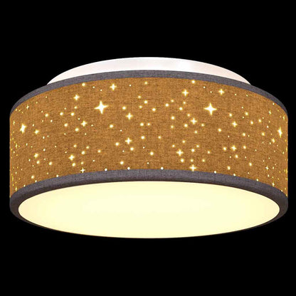 Loftlampe Sort 30 X 13,5 Cm Stof - Billede 11