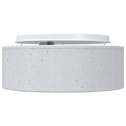 Loftlampe Grå 30 X 13,5 Cm Stof - Billede 5