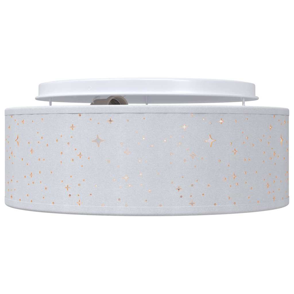 Loftlampe Med Spotlights Stof - Billede 5