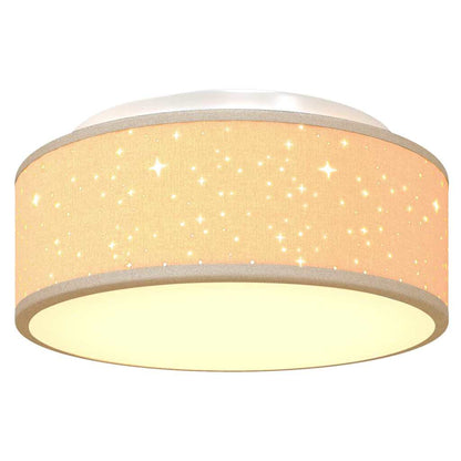 Loftlampe Gråbrun 30 X 13,5 Cm Stof - Billede 10