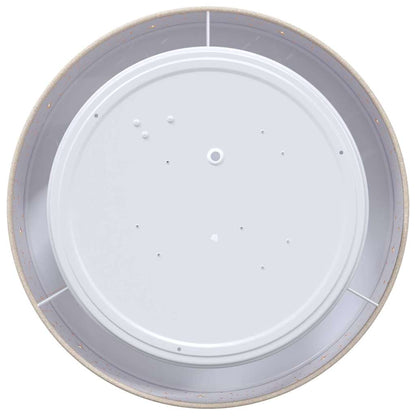 Loftlampe Gråbrun 30 X 13,5 Cm Stof - Billede 6