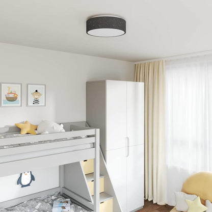 Loftlampe Med Spotlights Stof - Variant 42001214