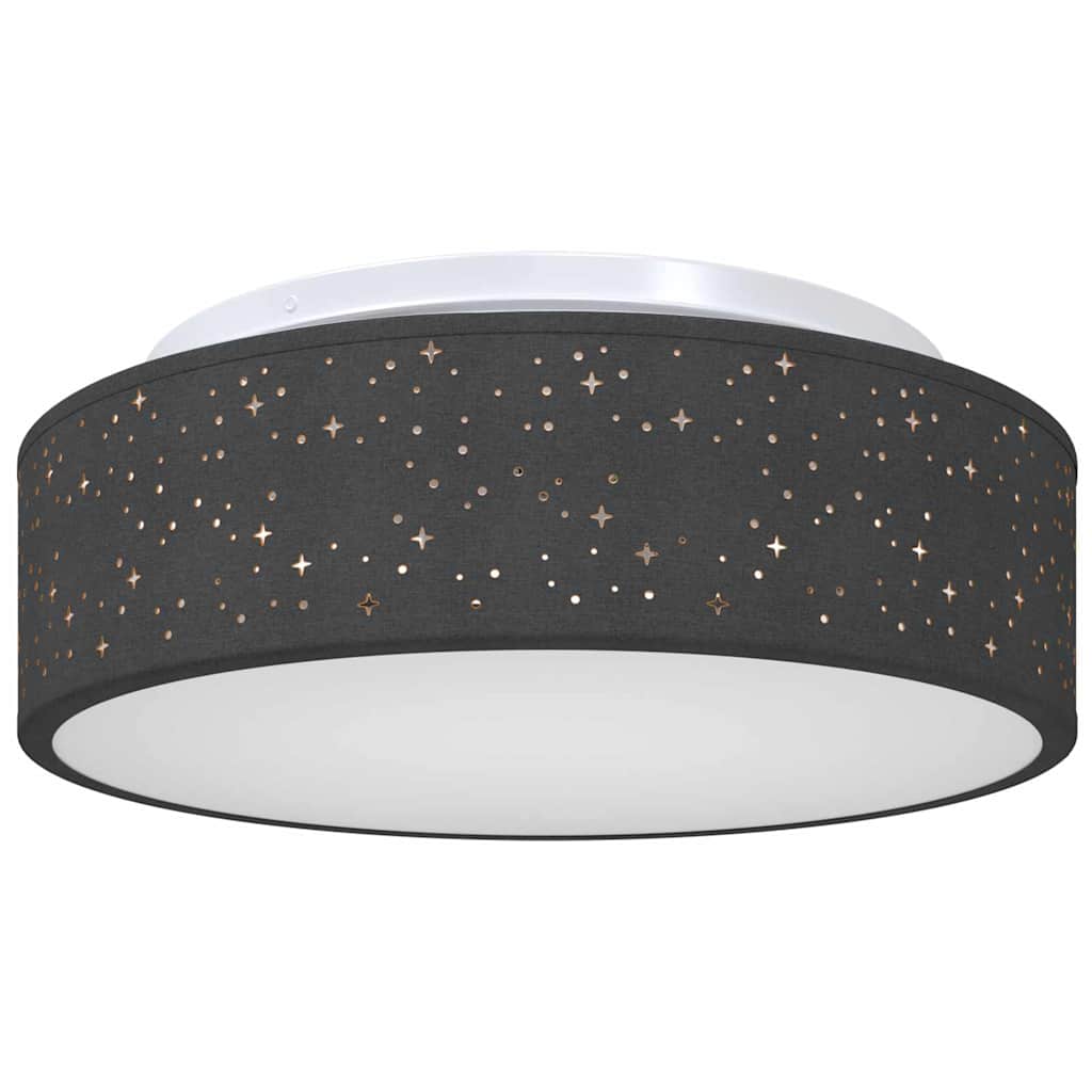 Loftlampe Sort 38 X 13,5 Cm Stof - Billede 2