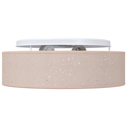 Loftlampe Gråbrun 38 X 13,5 Cm Stof - Billede 5