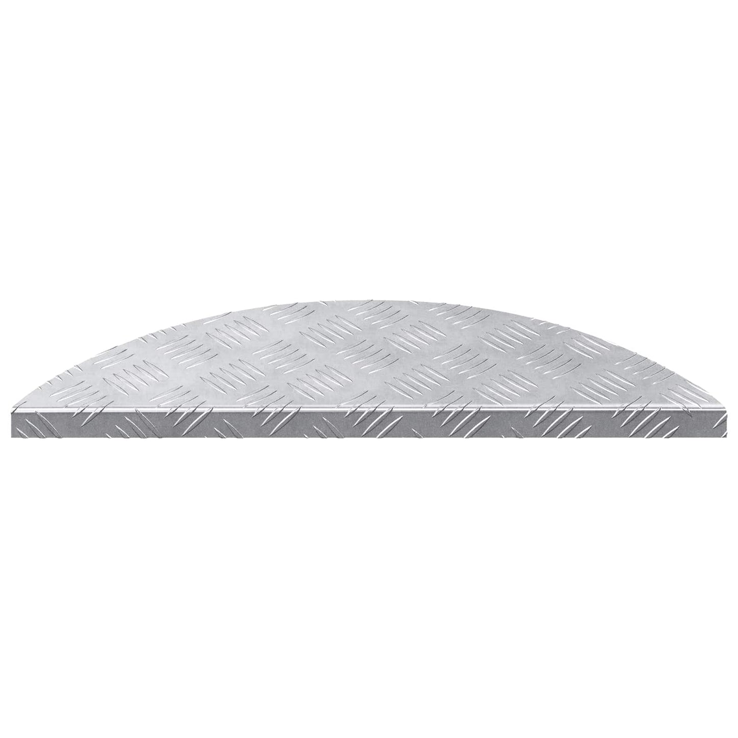 Trappe Tread Halvmåne Sølv 60 X 18 X 2,5 Cm Aluminium - Billede 2