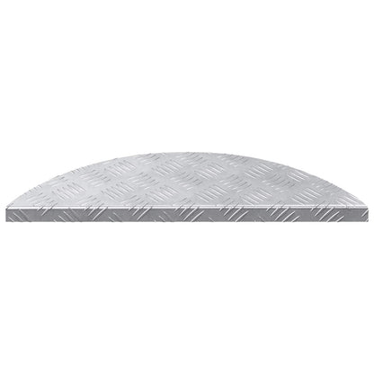 Trappe Tread Halvmåne Sølv 60 X 18 X 2,5 Cm Aluminium - Billede 2