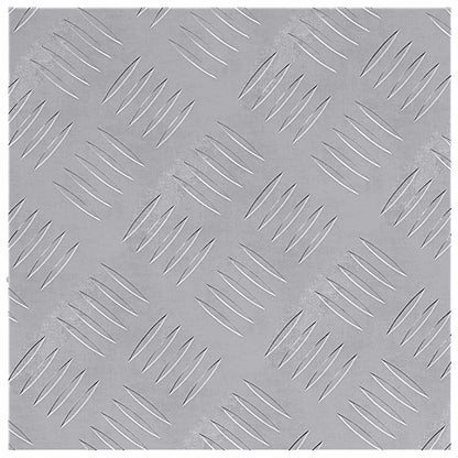 Trappe Tread Firkantet Sølv Aluminium - Billede 5