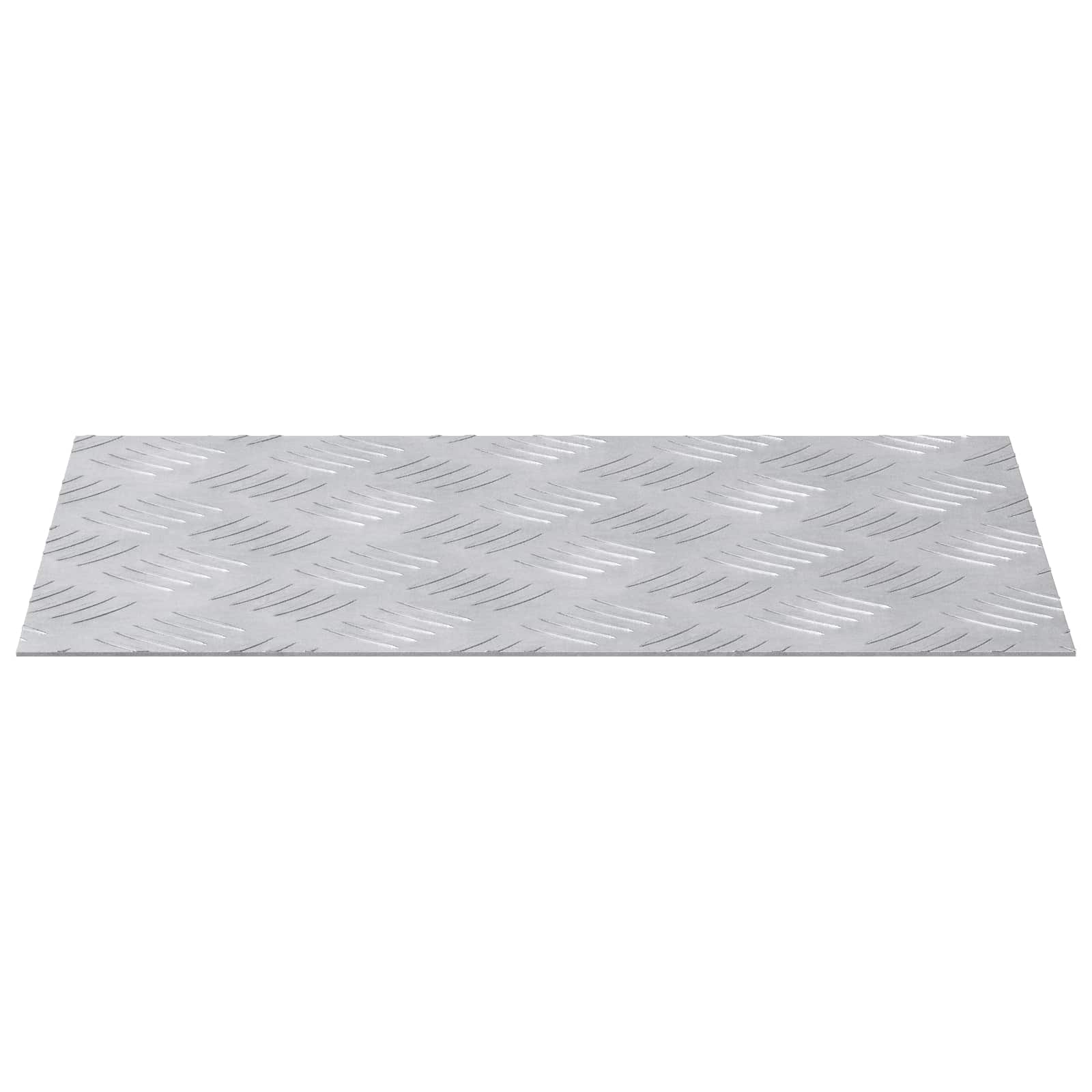 Trappe Tread Rektangulær Sølv Aluminium - Billede 3