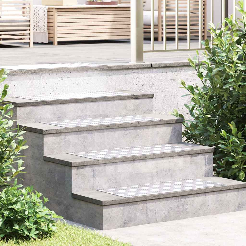 Trappe Tread Rektangulær Sølv Aluminium - Variant 4104299