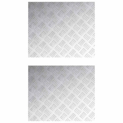 Trappe Tread Rektangulær Sølv Aluminium - Variant 4104347