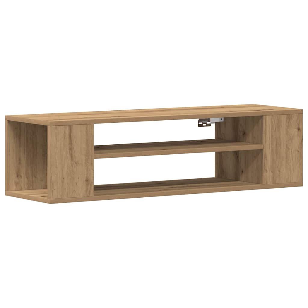 TV-skab 100 X 30 X 26,5 Cm Konstrueret Træ - Billede 2