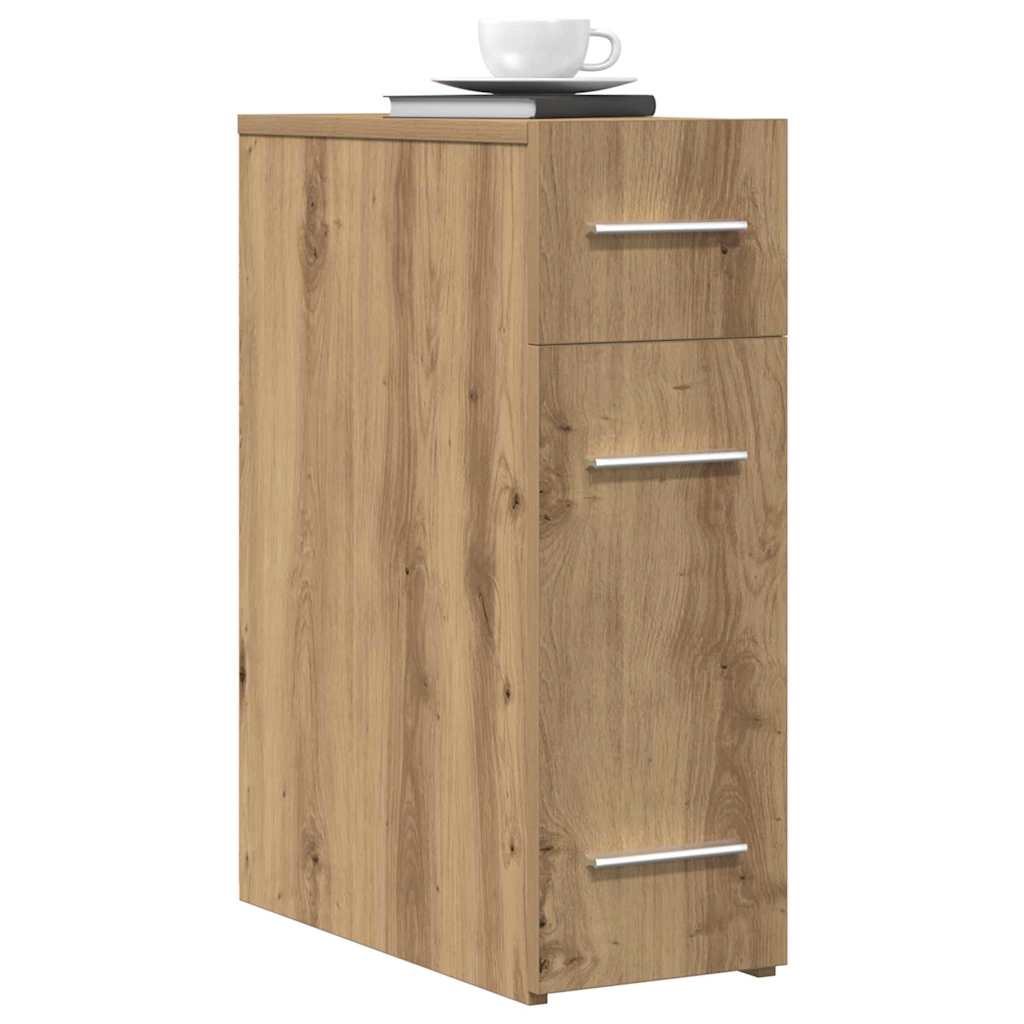 Udtræksskab 20x45,5x60 Cm Konstrueret - Billede 3