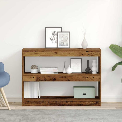 Bogreol 2 Niveauer 100 X 30 X 72 Cm Konstrueret Træ - Variant 862721