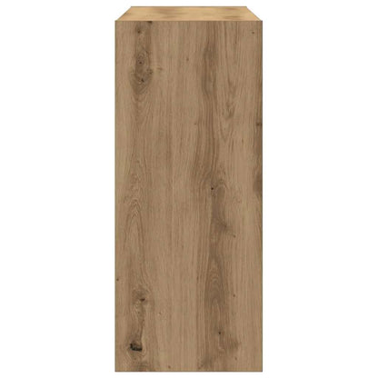 Bogreol 2 Niveauer 100 X 30 X 72 Cm Konstrueret Træ - Billede 7