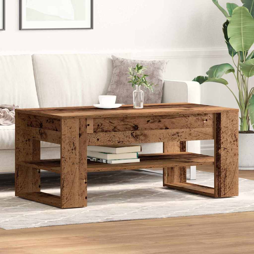 Sofabord 102x55x45 Cm Konstrueret Træ - Variant 862727